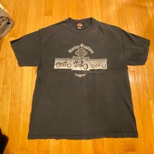 Harley-Davidson Charcoal Motorcycle Tee